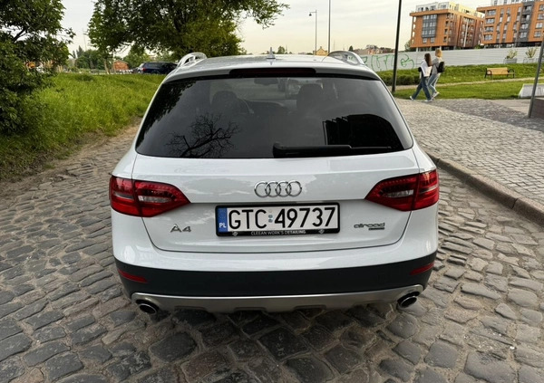 Audi A4 Allroad cena 84999 przebieg: 140000, rok produkcji 2014 z Tczew małe 46